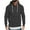 Dark Gray, variant on Mens 1/4 Zip Pullover Hoodie Zipped Pocket Fleece Drawstring Long Sleeve Tracksuit Tops Shirts Hooded Loose Fit Casual Classic Fashion Work Hoody Sweatshirts White XL