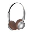 thumbnail image 2 of Auriculares Bluetooth Metálicos, Diseño Vintage, Cancelación de Ruido Avanzada, Batería de Larga Duración, Modos de Sonido Versátiles, Ajuste Cómodo, Tecnología Inalámbrica 5.3, Batería de 3, 2 of 5