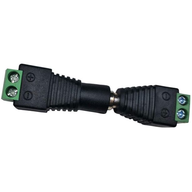 Conector de 12 V CC, 30 piezas de CC macho y hembra, conector de CC, adaptador de enchufe, conector de cable de alimentación para tira de luz LED, cinta de luz, cable de luz y cámara CCTV ShuxiuWang 8390612985331