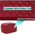 thumbnail image 3 of 4 Slice Toaster Cover, Kitchen Small Appliance Cover Fingerprint and Greasy Protection, Machine Washable Polyester Toaster Dustproof Cover, 3 of 5