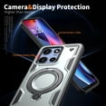 thumbnail image 5 of Decase Case for Moto G 5G (2025), Shockproof Magnetic Phone Case with Ring Stand,Wireless Charging Compatible,Gray, 5 of 6