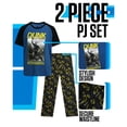 thumbnail image 2 of TUFF GUYS Boys Pajama Set Short Sleeve Sleep Shirt and Pajama Pants Sleepwear 2 Piece, 2 of 7