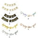 thumbnail image 5 of Ounissouiy 1 Uds. Conjunto para cartel de cumpleaños, cartel de felicitaciones, cartel con letras, Kit de cartel personalizable para decoración, Kits de decoración para fiestas Plata 16.4 pies, 5 of 6