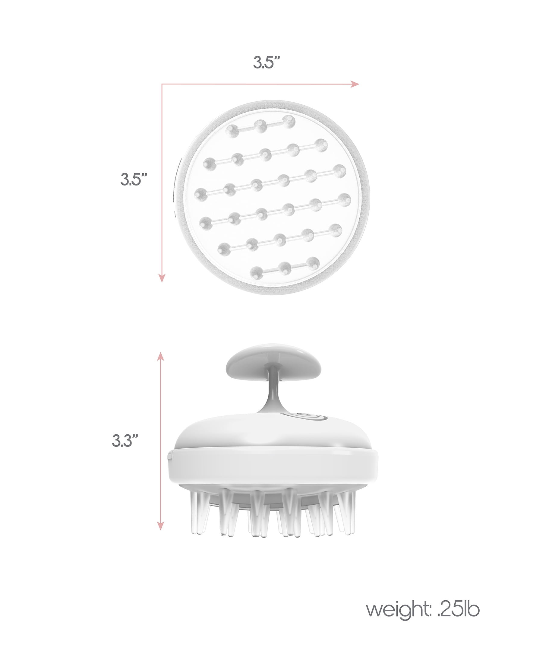 SLF Rejuvenating Scalp Massager, Vibrating Head Exfoliator and Massager -  Walmart.com