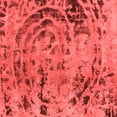 thumbnail image 1 of Ahgly Company Machine Washable Indoor Square Abstract Red Modern Area Rugs, 7' Square, 1 of 4