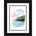 thumbnail image 1 of Fay, Mela 17x24 Black Ornate Wood Framed with Double Matting Museum Art Print Titled - Sailboat Landscape II, 1 of 4