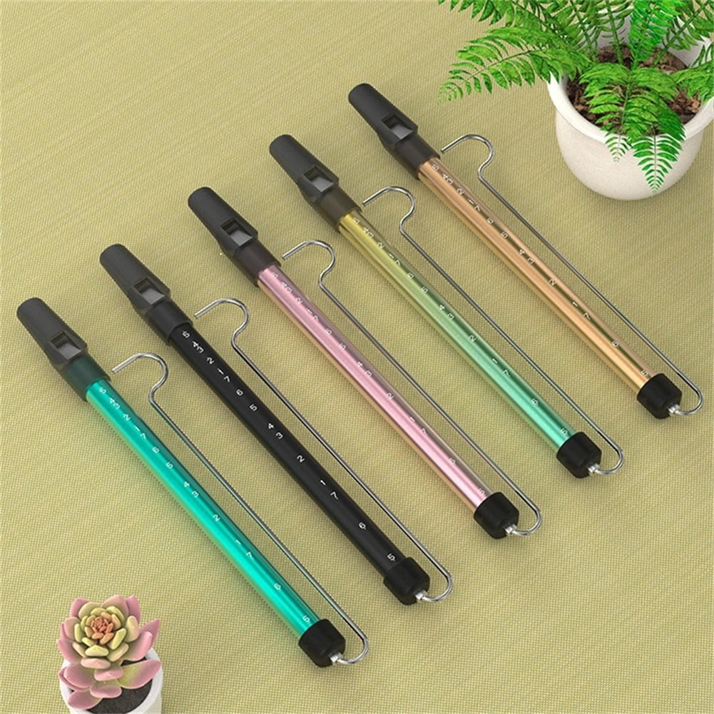 Metal Professional Slide Whistle Flute With Scale Classic Musical Instrument
