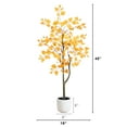 thumbnail image 3 of Nearly Natural Birch Potted Artificial Tree - 4' - Yellow and White, 3 of 6