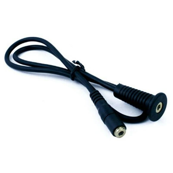Flush Mount 3.5 mm. Female Auxiliary Cable - 2 ft.