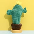 thumbnail image 3 of Pet Molar Toy Cactus Shape Design Bite Resistant Plush Creative Pet Bite Sounding Toy for Puppy, 3 of 8