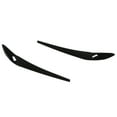 thumbnail image 1 of Headlight Eyebrow, Headlamp Eyelid Gloss Black 2pcs Impact Resistance Strong Protection  For Car, 1 of 8