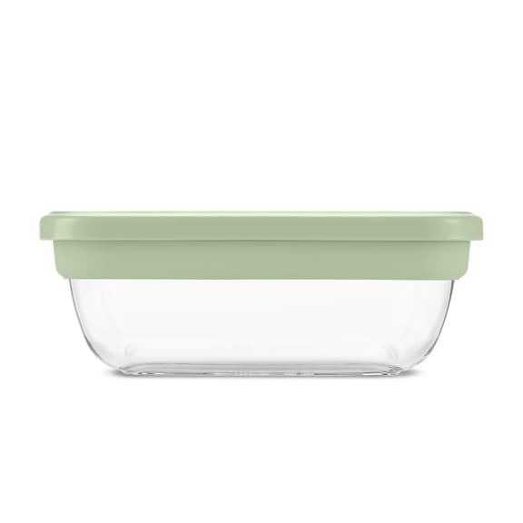 Ello Fresh Stack Glass 4.7cup Food Storage Container, Made for Family Meals and Easy Serving