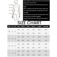 thumbnail image 5 of INSPIRE CHIC Women's A Line Dresses Square Neck Long Sleeve Empire Waist Casual Stylish Fall Spring Daily Going Out Faux Maxi Dresses Medium Black, 5 of 5