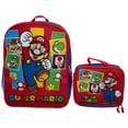 thumbnail image 1 of Set de Mochilas AI ACCESSORY INNOVATIONS Super Mario 16 pulgadas para Niños y Niñas, 1 of 5