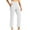 White, variant on Diufon Capri Pants for Women Casual High Waist Straight Leg Yoga Pants Summer Stretch Loose Pants with Pockets
