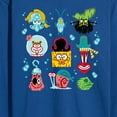 thumbnail image 3 of The Spongebob Movie: Search For Squarepants - Grid - Men's Long Sleeve Graphic T-Shirt, 3 of 6