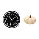 thumbnail image 5 of Reloj de pared silencioso, decorativo, con diseño de calabaza de Halloween, acrílico, diseño creativo, adecuado para dormitorio, sala de estar, oficin, 5 of 8