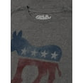 thumbnail image 2 of Tee Luv Men's Democrat Donkey Mascot T-Shirt (XXL), 2 of 6
