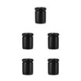 thumbnail image 1 of QualitChoice 4 Pcs Embouts de Valve de Pneu de Voiture en Alliage de Zinc Anti-Vol Noir 5Set, 1 of 6