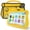 Yellow, variant on Kids Tablet, 10.1 inch Android 14.0 Tablet, Octa-core CPU, 10GB+64GB+1TB Expand, SIM, WiFi, 6000mAh Battery, Protective Case, Gift(Yellow)