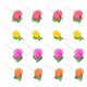 thumbnail image 3 of 100 Pcs Hawaii Ornament Fruit Food Pick Finger Food Sticks Cocktail Toothpicks Cupcake Picks, 3 of 3