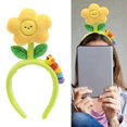 thumbnail image 2 of FENOHREFE Adorable Flower Headbands Cosplay Creative Versatile Hairbands Headwear Makeup Washing Face Hairbands Birthday Party, 2 of 7