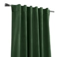 thumbnail image 4 of Thermalogic Seren Room Darkening Dual Header Curtain Panel 50 x 95 in Silver, 4 of 8