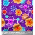 thumbnail image 1 of Soimoi Rayon Fabric Artistic Floral Fabric Prints By Yard 56 Inch Wide, 1 of 3