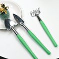thumbnail image 2 of 3 Pieces Gardening Tools, Stainless Steel Garden Tools, Gardening Tool Set, Adult Gardening Kit, Gardening Shovel, Small Rakes and Shovels, for Small Garden Work (Green), 2 of 3