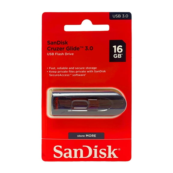 SanDisk Cruzer Glide 3.0 - USB flash drive - 16 GB - USB 3.0