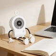 thumbnail image 4 of Vwrxbz USB Rechargeable Suction Cup Fan Portable Mini Desk Fan Digital Speed Display Adjustable Wind for Kitchen Office Bathroom, 4 of 9
