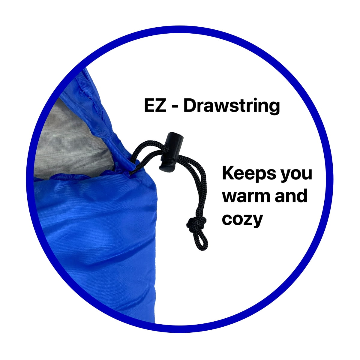 RNX 4 Season Sleeping Bag Lightweight with Compression Sack, 32 Degree F