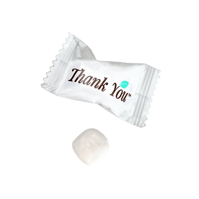 The Hampton Candy Thank You Candy Buttermints, 1 Pound Bulk Bag