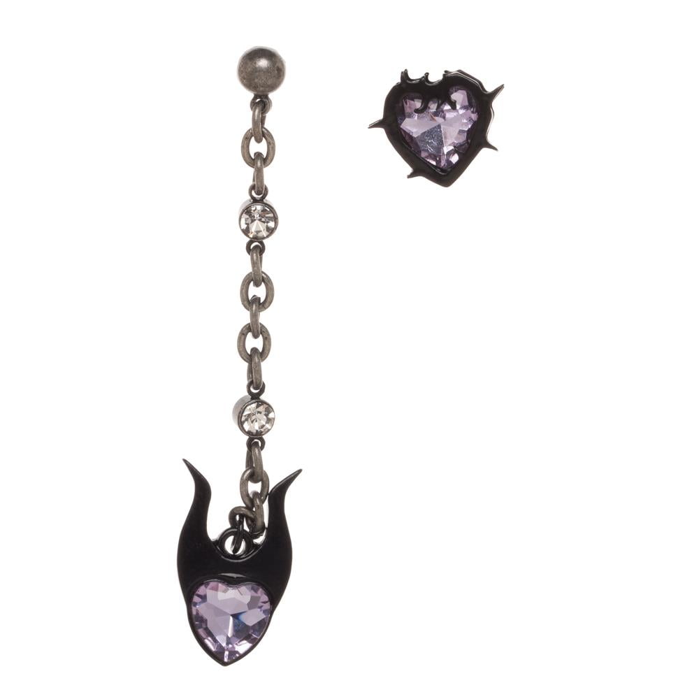 Bioworld Maleficent Earrings Disney Villains Jewelry