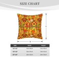 thumbnail image 4 of Haiem Thanksgiving Day Print Velvet Soft Solid Decorative Square Throw Pillow Covers Set with Elegant Piping Christmas Cushion Case for Sofa Bedroom Car-20"x20", 4 of 8