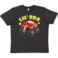 thumbnail image 3 of Inktastic Monster Truck Little Bro Youth T-Shirt, 3 of 5