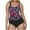Multicolor, variant on Zuesphe Swimsuit for Women 2025 Bikini Womens Bathing Suits with Shorts Womens Swimwear One Piece Tankinis for Women 2025 Floral Print Ruffle V Neck