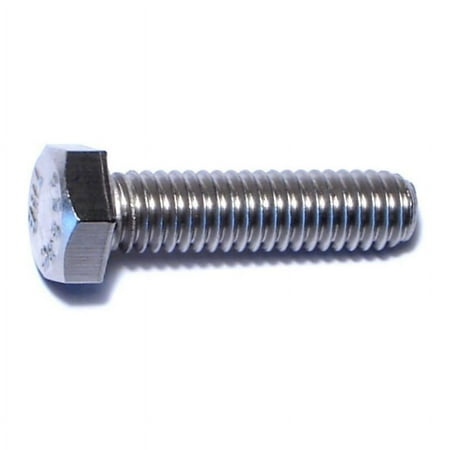 

5/16 -18 x 1-1/4 18-8 Stainless Steel Coarse Thread Hex Cap Screws (12 pcs.)