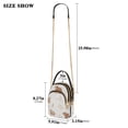 thumbnail image 2 of FORMRS Crossbody Bag for Women Quilted Travel Shoulder Cell Phone Purse with Chain Strap Handbag, Gray Bears, 2 of 7