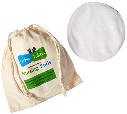 U PICK Bamboo Waterproof Reusable Washable Nursing Breastfeeding Pads Soft 