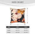 thumbnail image 2 of KLL Butterfly Floral Elegance Decorative Throw Pillow Covers Velvet Soft for Couch Sofa Bedroom Living Room Outdoor (No pillow core)- 18"x18", 2 of 5