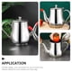 thumbnail image 4 of unbranded Para Aceite Con Y Mango Resistente Para Cocina De Acero Inoxidable Plateado, 4 of 8