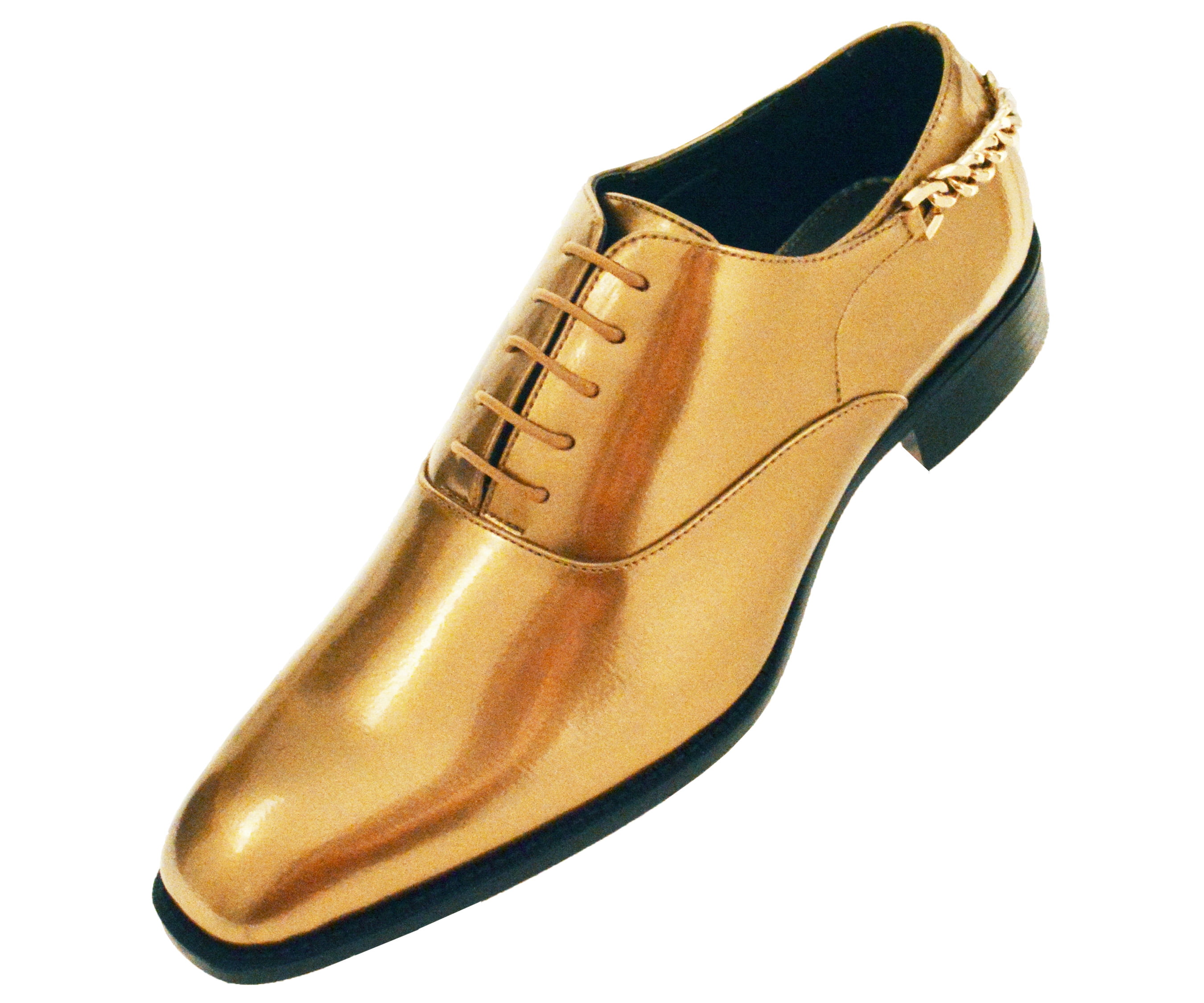 pouch Horn jord Bolano Mens Comfortable Low Heel Classic Lace Up Oxford Dress Shoes Gold  Size 14 - Walmart.com