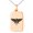 Rose, variant on Stainless Steel Zeus Greek God of Sky Engraved Small Rectangle Dog Tag Charm Pendant Necklace