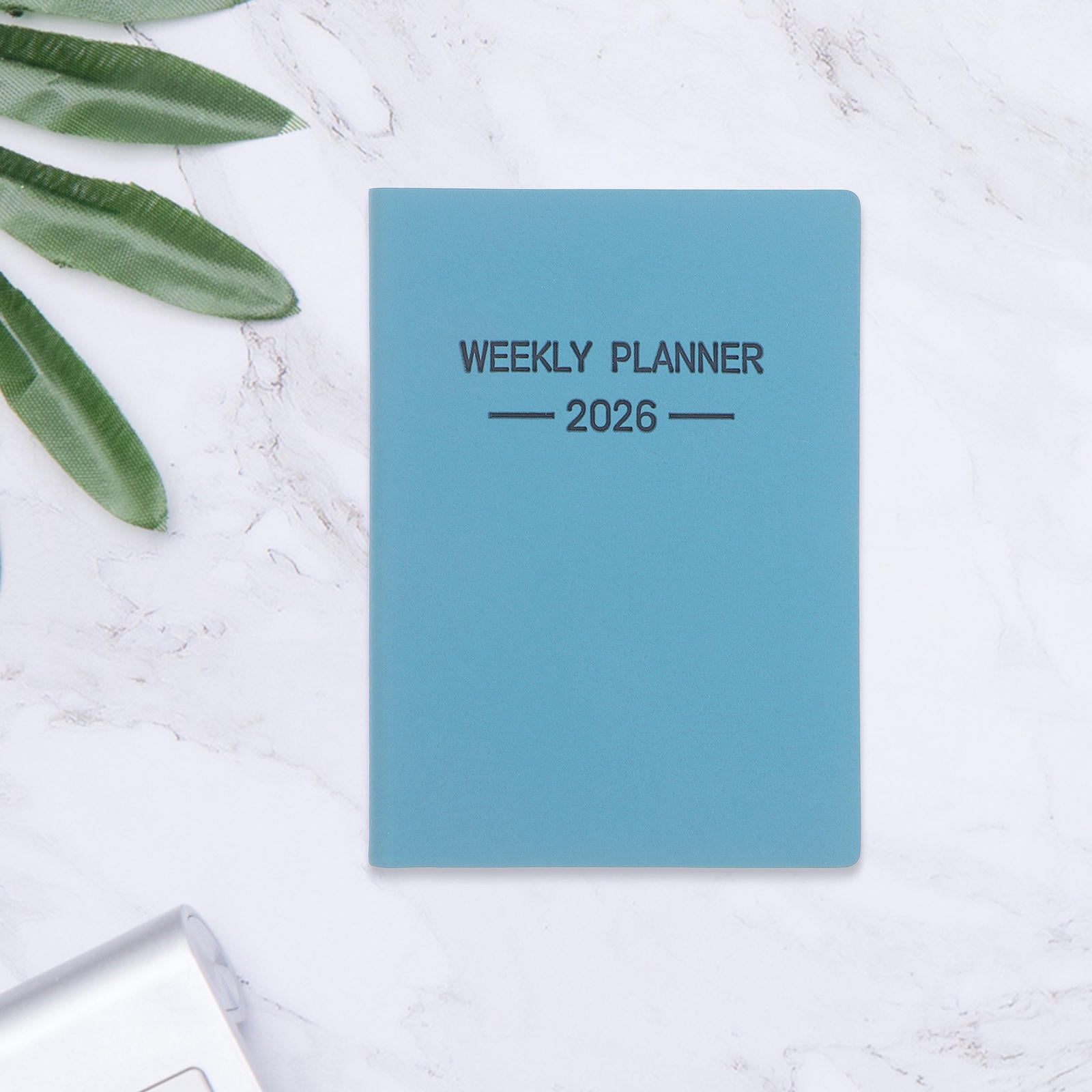 Agenda Slim 2026 Busy B – Format Poche 8,5x17 Cm – Semainier Avec Notes – Motif Oiseaux – Avec Pochette - 10