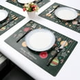 thumbnail image 3 of Coxeer Ensemble de Table de Noël en Faux Cuir Rectangulaire pour Table de Fête, 3 of 9