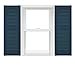 thumbnail image 3 of Mid America Open Louver Vinyl Shutters (1 Pair) - 14.5 x 31 036 Classic Blue, 3 of 3