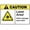 Warning Sign 1, variant on Caution Laser Area Vision Damage May Result Warning Tin Sign 8"x12" - Home Kitchen Farm Garden Garage Wall Decor, Laser Vision Sign