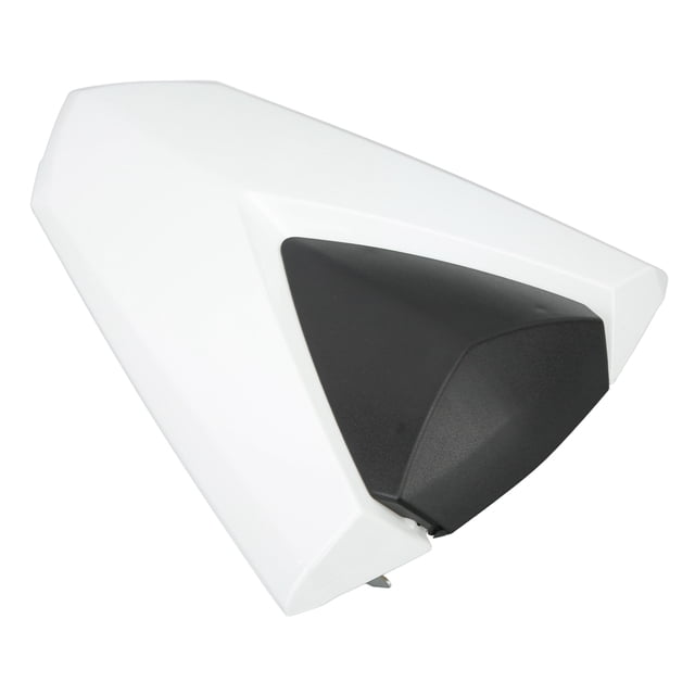 Rear Passenger Cover, Durable Rear Cover Cowl High Strength Impact Proof Perfect Fit For Motorbike White