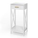 Prosumer's Choice Modern Side Table and Nightstand w/Single Drawer ...